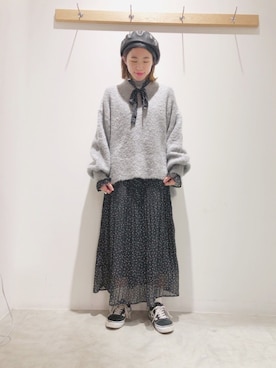 ヨシカワさん(レディース・150cm)の冬コーディネート