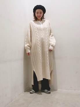 ヨシカワさん（レディース・150cm）の冬コーディネート