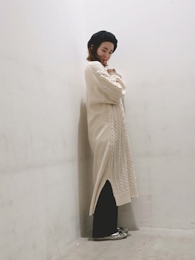 ヨシカワさん（レディース・150cm）の冬コーディネート