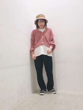 ヨシカワさん(レディース・150cm)の冬コーディネート