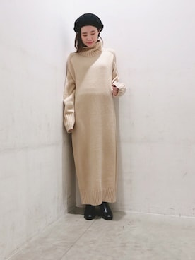 ヨシカワさん(レディース・150cm)の冬コーディネート