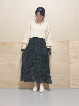 ヨシカワさん（レディース・150cm）の冬コーディネート