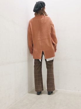 「アラサー」｜ヨシカワさん（レディース・150cm）の冬コーディネート