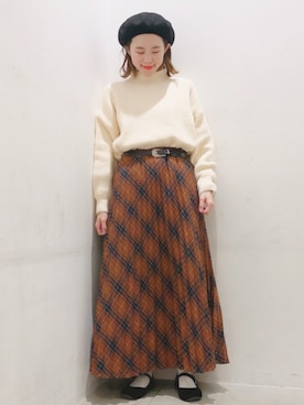 ヨシカワさん（レディース・150cm）の冬コーディネート