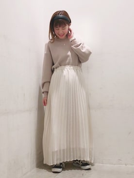 「アラサー」｜ヨシカワさん（レディース・150cm）の春コーディネート