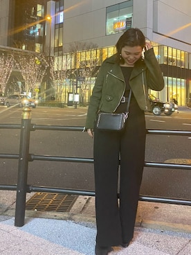 rihoさん（レディース・153cm）の冬コーディネート