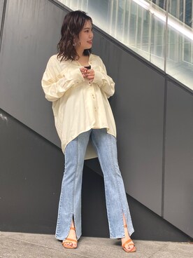 rihoさん（レディース・153cm）の春コーディネート