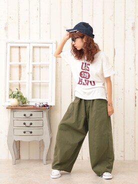 ピタちゃんさん（レディース・152cm）の夏コーディネート