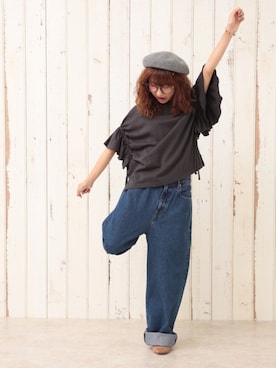 ピタちゃんさん（レディース・152cm）の秋コーディネート