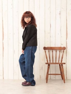 「資生堂インテグレートプレゼンツ 秋服×「#コク色シャドウ」でいい女になろうキャンペーン（シセイドウインテグレート）のアイテム」を使った、ピタちゃんさん（レディース・152cm）の秋コーディネート