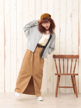 「cepo（セポ）のアイテム（ブルゾン）」を使った、ピタちゃんさん（レディース・152cm）の秋コーディネート