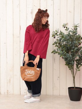 ピタちゃんさん（レディース・152cm）の秋コーディネート