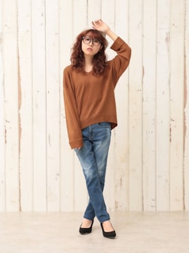 ピタちゃんさん（レディース・152cm）の秋コーディネート