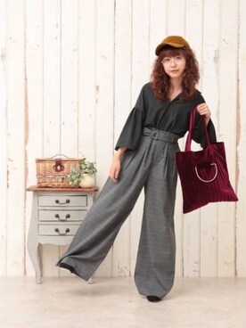 ピタちゃんさん（レディース・152cm）の秋コーディネート