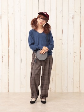 ピタちゃんさん（レディース・152cm）の秋コーディネート