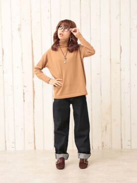 ピタちゃんさん（レディース・152cm）の冬コーディネート