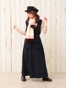 ピタちゃんさん（レディース・152cm）の冬コーディネート