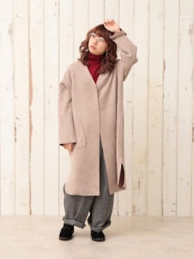 ピタちゃんさん（レディース・152cm）の冬コーディネート