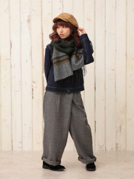 ピタちゃんさん（レディース・152cm）の冬コーディネート