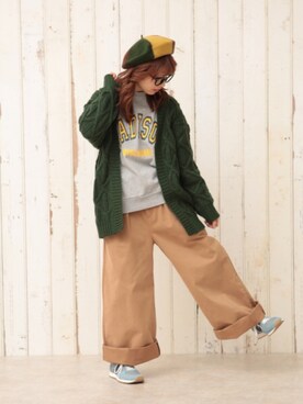 ピタちゃんさん(レディース・152cm)の冬コーディネート