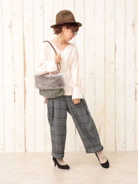 ピタちゃんさん(レディース・152cm)の冬コーディネート