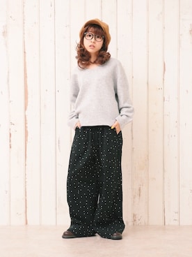 ピタちゃんさん（レディース・152cm）の冬コーディネート