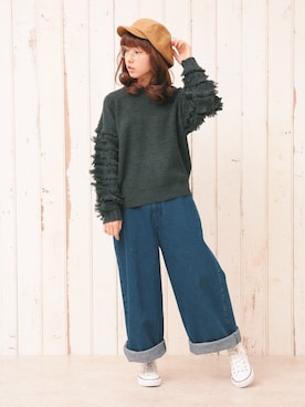 ピタちゃんさん(レディース・152cm)の冬コーディネート
