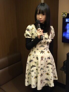 「虫」｜鈴木りぇさん（レディース・156cm）の冬コーディネート