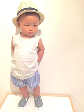 「ギャップキッズ」｜sei_さん（キッズ・80cm）の夏コーディネート