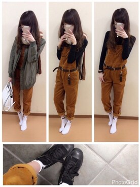 「MichaelKors」｜「アイテム（その他）」を使った、mik_.さん（レディース・162cm）の冬コーディネート