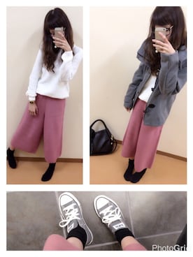 mik_.さん（レディース・162cm）の冬コーディネート