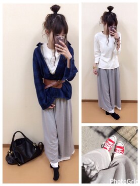 mik_.さん（レディース・162cm）の春コーディネート