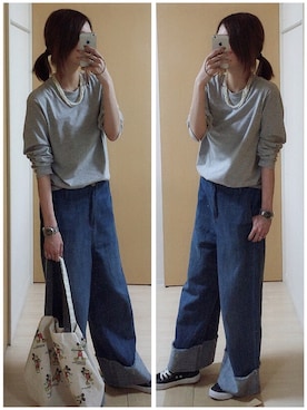 mik_.さん（レディース・162cm）の春コーディネート