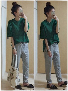 「ミッキー」｜mik_.さん（レディース・162cm）の夏コーディネート