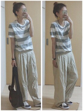 mik_.さん（レディース・162cm）の夏コーディネート