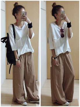 mik_.さん(レディース・162cm)の夏コーディネート