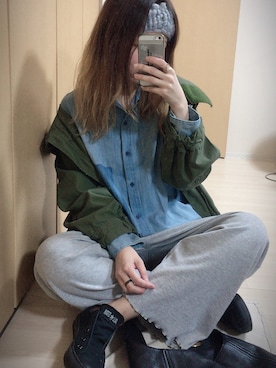 「Ctrl freak （コントロール フリーク）のアイテム」を使った、mik_.さん（レディース・162cm）の冬コーディネート