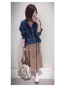 mik_.さん(レディース・162cm)の春コーディネート