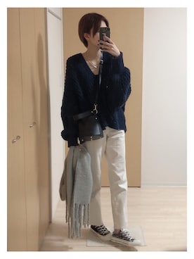 mik_.さん（レディース・162cm）の冬コーディネート