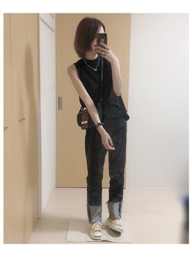 「LAURA DI MAGGIO（ローラディマッジオ）のアイテム」を使った、mik_.さん（レディース・162cm）の夏コーディネート