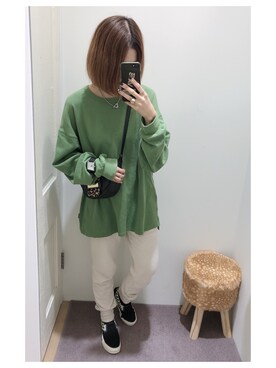 「LAURA DI MAGGIO（ローラディマッジオ）のアイテム」を使った、mik_.さん（レディース・162cm）の秋コーディネート