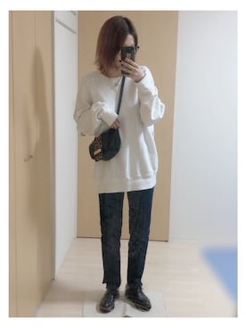 「LAURA DI MAGGIO（ローラディマッジオ）のアイテム」を使った、mik_.さん（レディース・162cm）の秋コーディネート