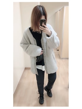 「LAURA DI MAGGIO（ローラディマッジオ）のアイテム」を使った、mik_.さん（レディース・162cm）の秋コーディネート