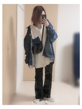 「LAURA DI MAGGIO（ローラディマッジオ）のアイテム」を使った、mik_.さん（レディース・162cm）の秋コーディネート