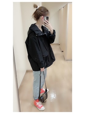 「LAURA DI MAGGIO（ローラディマッジオ）のアイテム」を使った、mik_.さん（レディース・162cm）の冬コーディネート