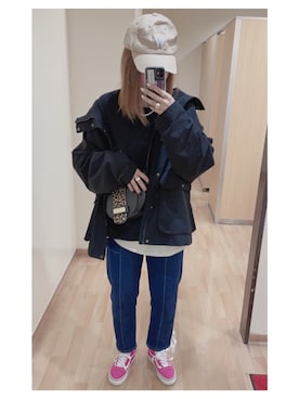 「LAURA DI MAGGIO（ローラディマッジオ）のアイテム」を使った、mik_.さん（レディース・162cm）の春コーディネート