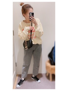 「LAURA DI MAGGIO（ローラディマッジオ）のアイテム」を使った、mik_.さん（レディース・162cm）の春コーディネート