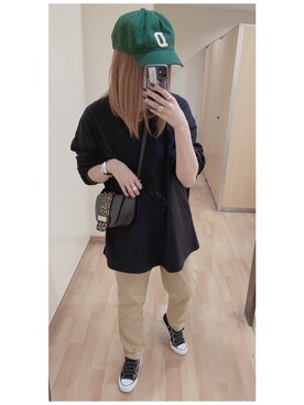 「LAURA DI MAGGIO（ローラディマッジオ）のアイテム」を使った、mik_.さん（レディース・162cm）の春コーディネート