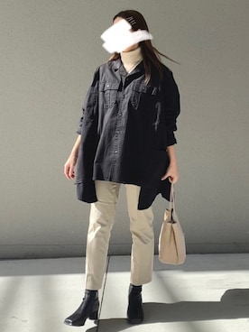 OKIRIさん（レディース・161cm）の冬コーディネート