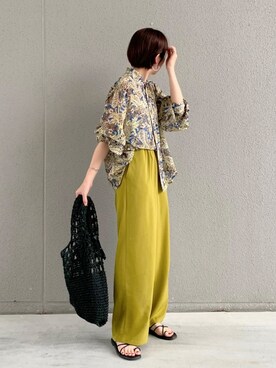 OKIRIさん(レディース・161cm)の夏コーディネート